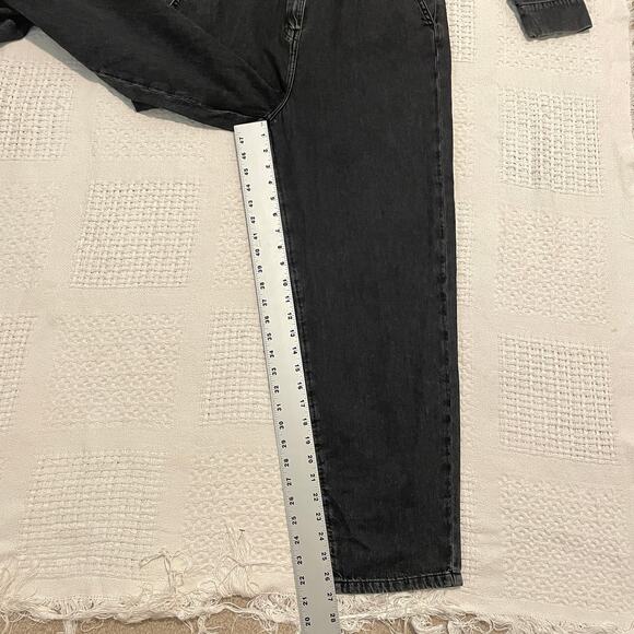 Savannah Miller Next denim studded utility jumpsuit coverall 10 medium P 7060 - Picture 4 of 15